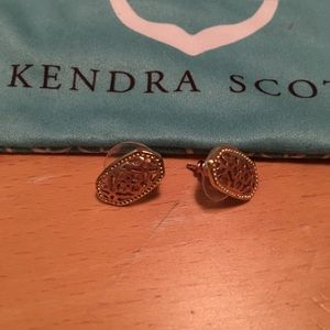 Kendra Scott Ellie rose-gold, gold filigree